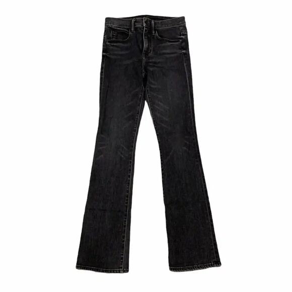 Helmut Lang Denim - HELMUT Lang Cropped skinny flare jeans size 26